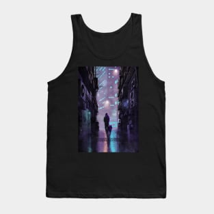 Good evening from a cyberpunk dystopia Tank Top